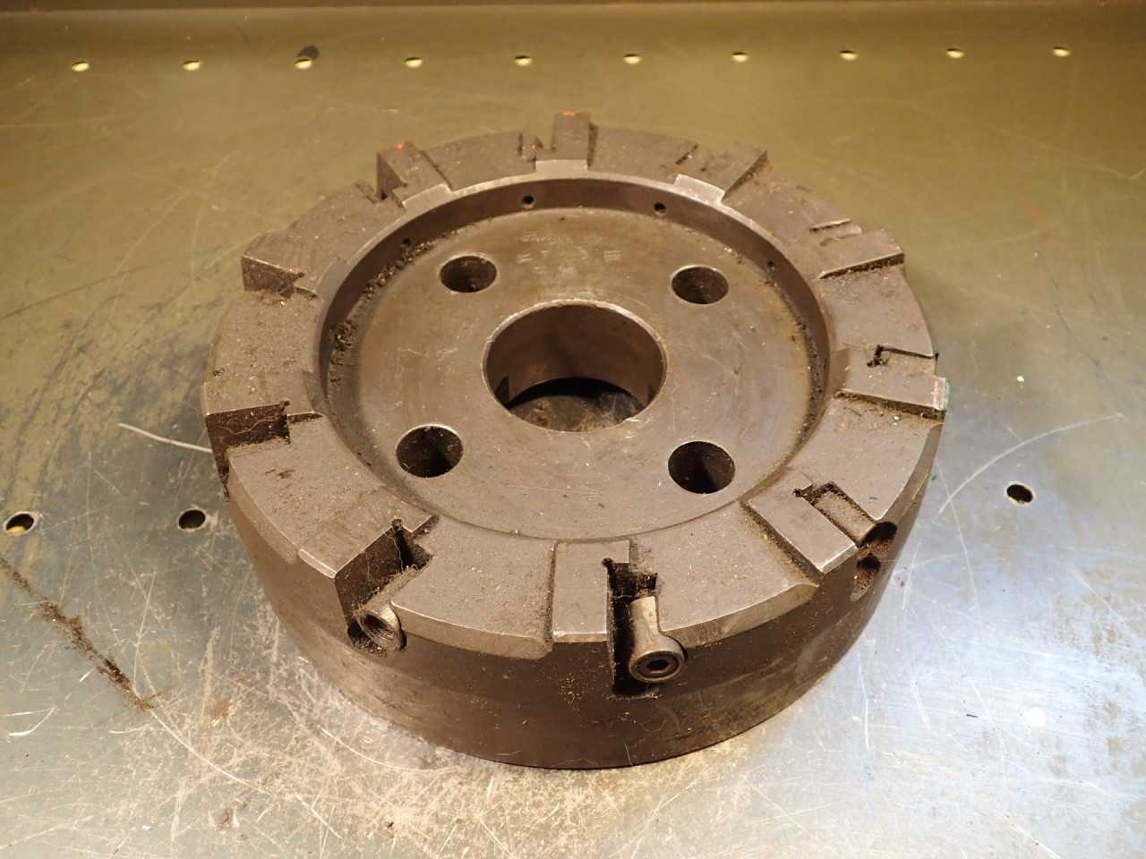 Futurmill F765, 8" Right Hand Indexable Carbide Shell Mill: 2" Arbor Hole - MILLING TOOLS