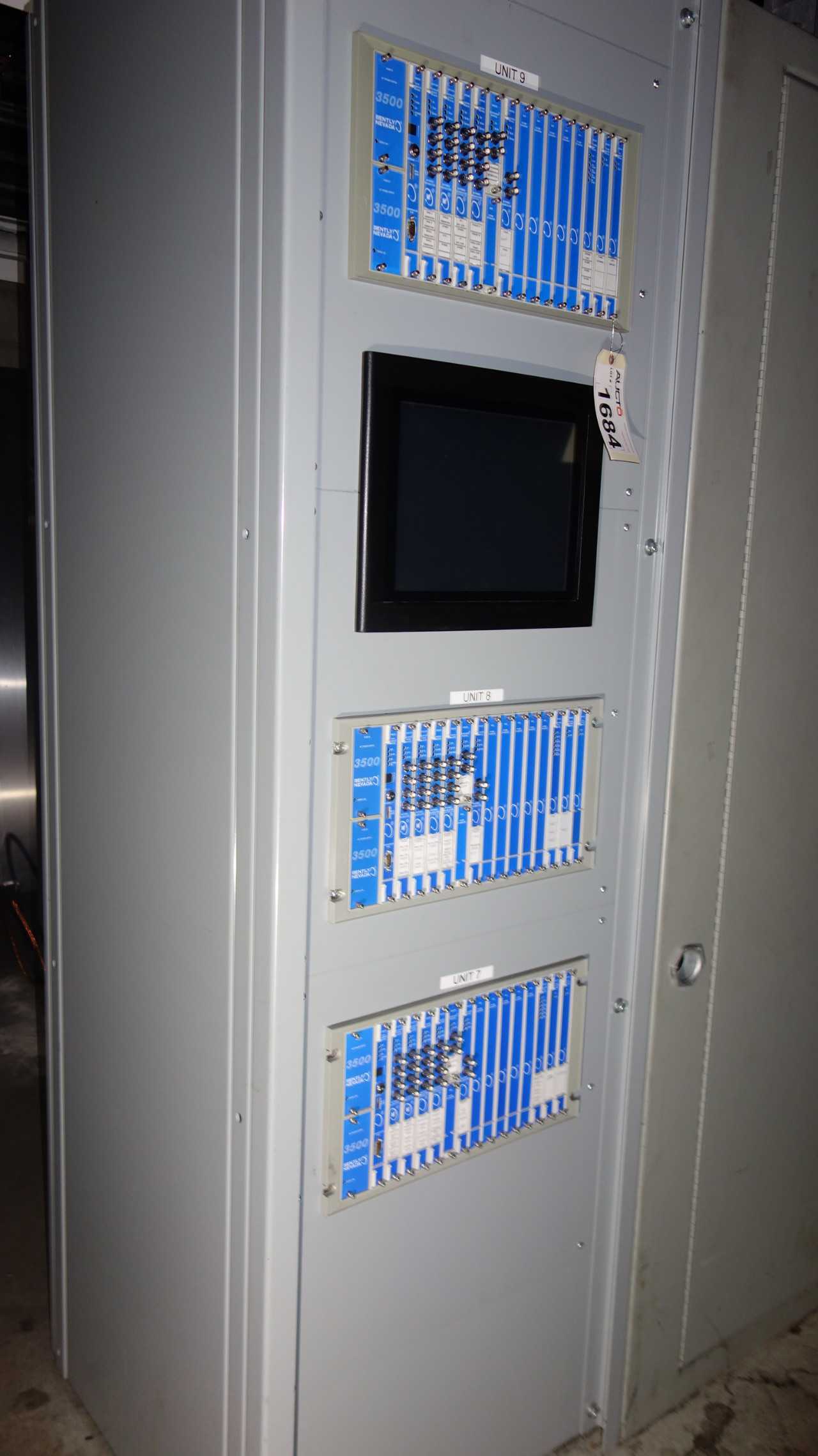 BENTLY NEVADA 3500 MONITORING SYSTEM CABINET - AUTOMATION & CONTROLS