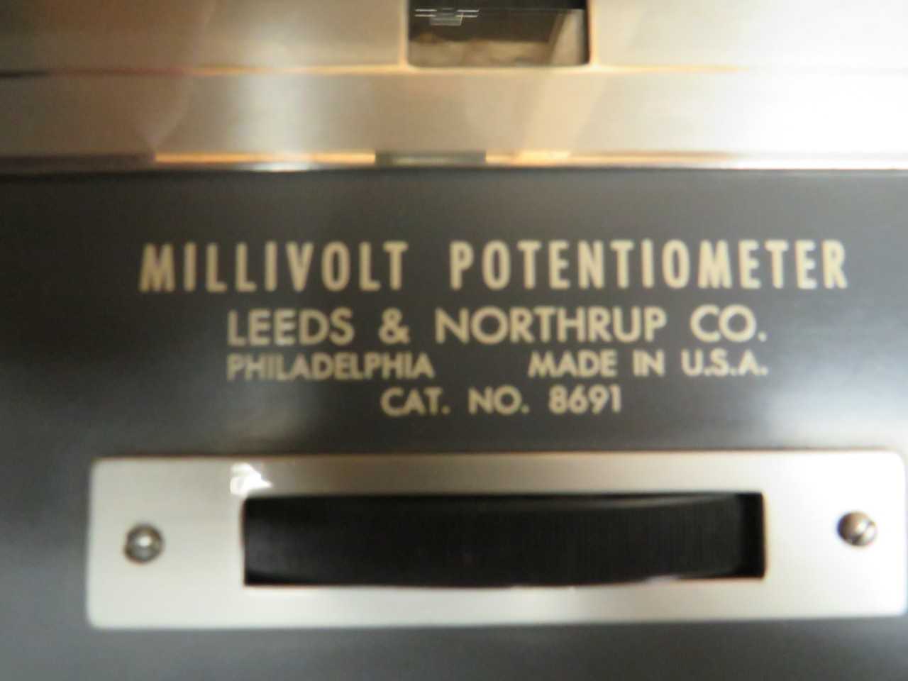 LEEDS & NORTHUP CO. MILLIVOLT POTENTIOMETER 8691 - ELECTRIC POWER TOOLS