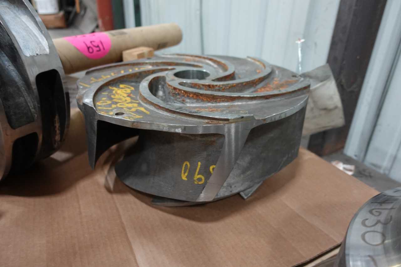 2 PALLETS OF ASSORTED STAINLESS STEEL PUMP IMPELLERS - PUMPS