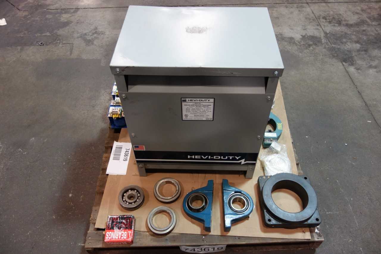 1 PALLET OF ASSORTED CURRENT & VOLTAGE TRANSFORMERS- TAISEI DENKI, SQUARE D, EGS, KRONES - CONTROL TRANSFORMERS