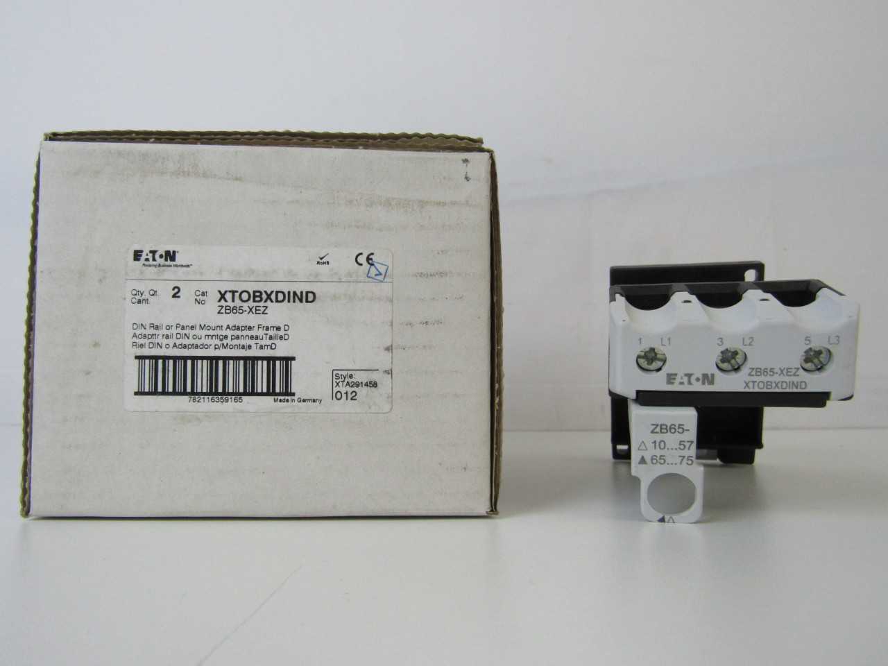 Quantity of 18x XTOBXDIND Relays - ELECTRICAL COMPONENTS