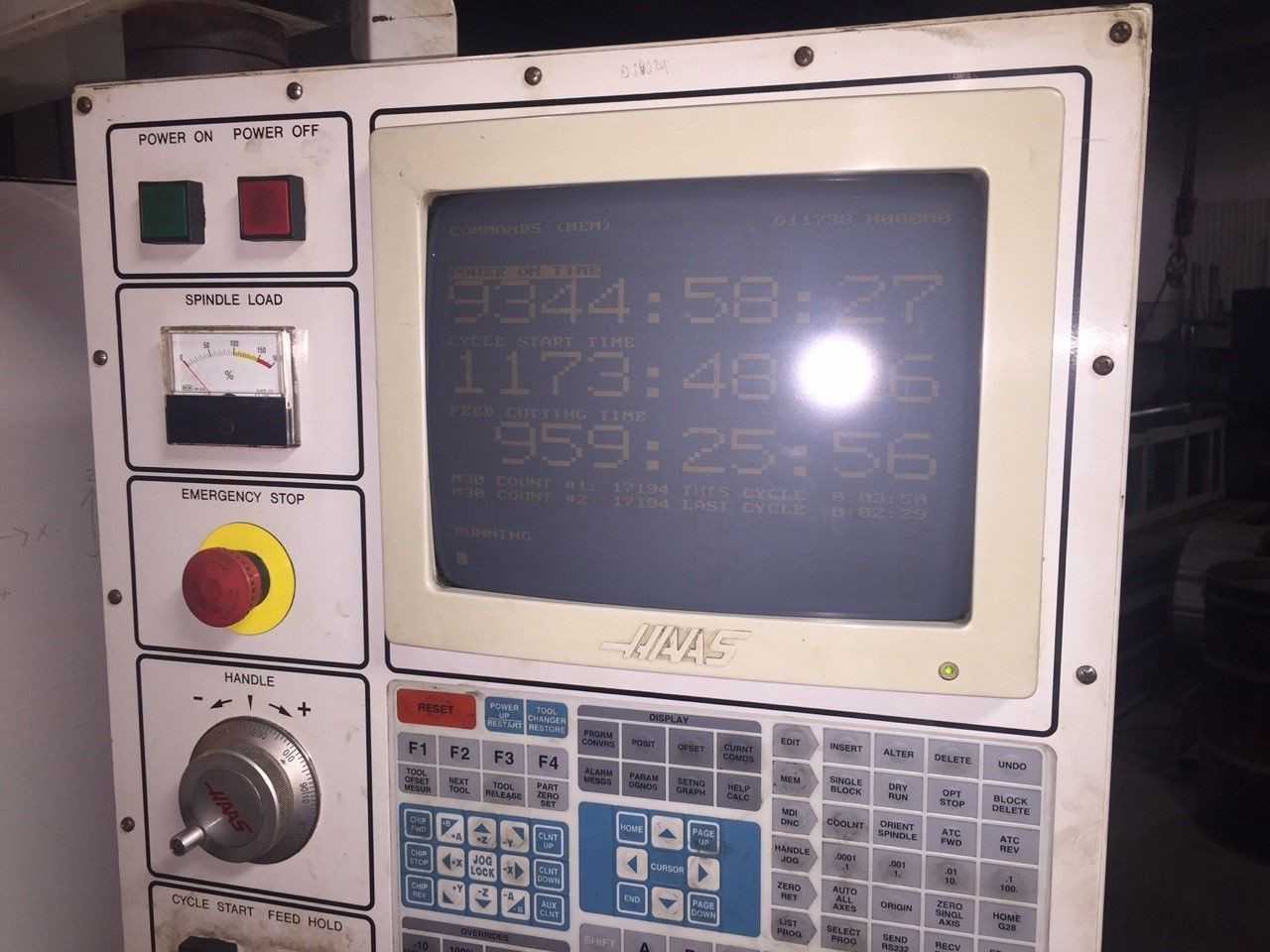 Haas VF-3 CNC Vertical Machining Center, Year 1999 - CNC MACHINING CENTERS