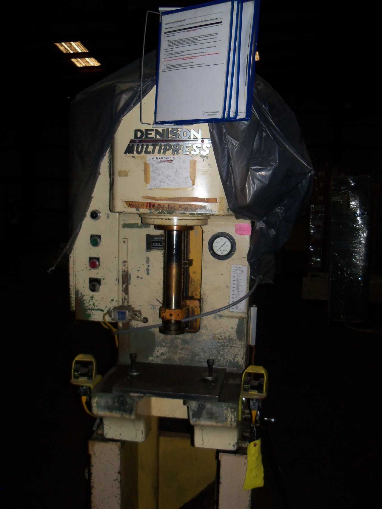 6 ton Denison Multipress NonWorking - PRESSES