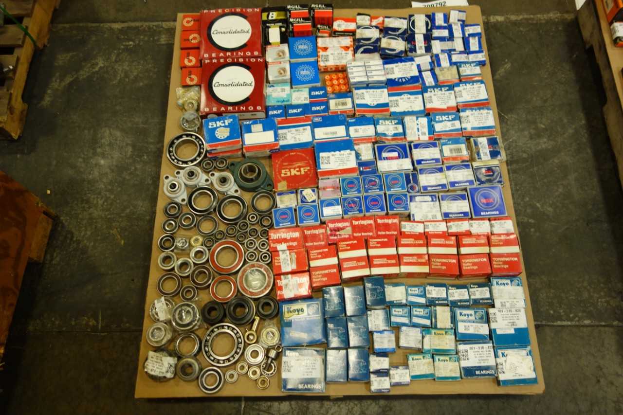 PALLET OF ASSORTED BEARINGS - BEARINGS
