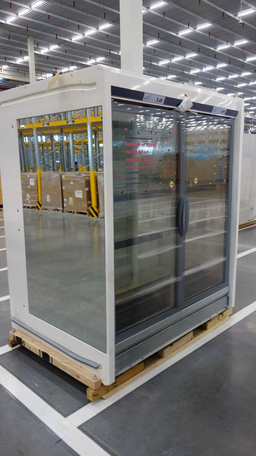 AHT VENTO GREEN MC FREEZE 156 2 DOOR MULTI-SHELF CHEST CAKE FREEZER 1.050W 208-240V-AC - 