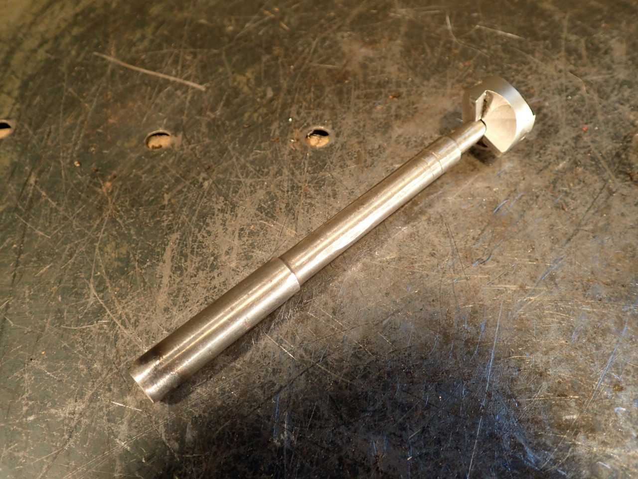 CTD 13/16" Back Spotfacer Reverse Counterbore 1/4" Pilot w/ .402" Straight Shank - HOLEMAKING TOOLS