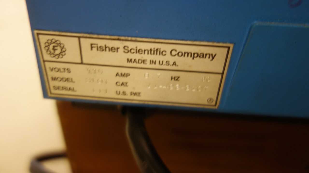 LOT OF 3 ASSORTED HOT PLATE STIRRER, FISHER - LAB & SCIENTIFIC