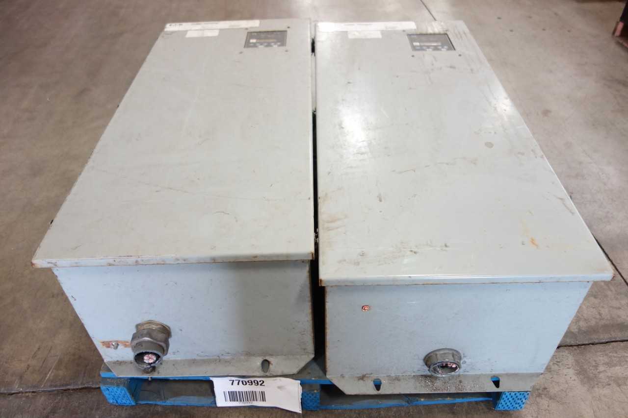 LOT OF 2 CUTLER HAMMER TRANSFER SWITCH - ELECTRICAL COMPONENTS