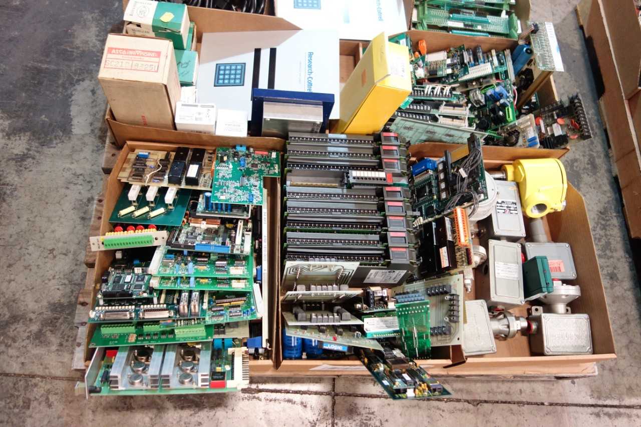 4 PALLETS OF ASSORTED AUTOMATION - INDUSTRIAL PARTS