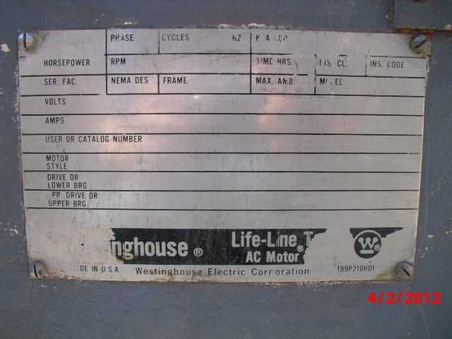 600 HP 1800 RPM 2032SDZ Frame West Motor - ELECTRIC MOTORS
