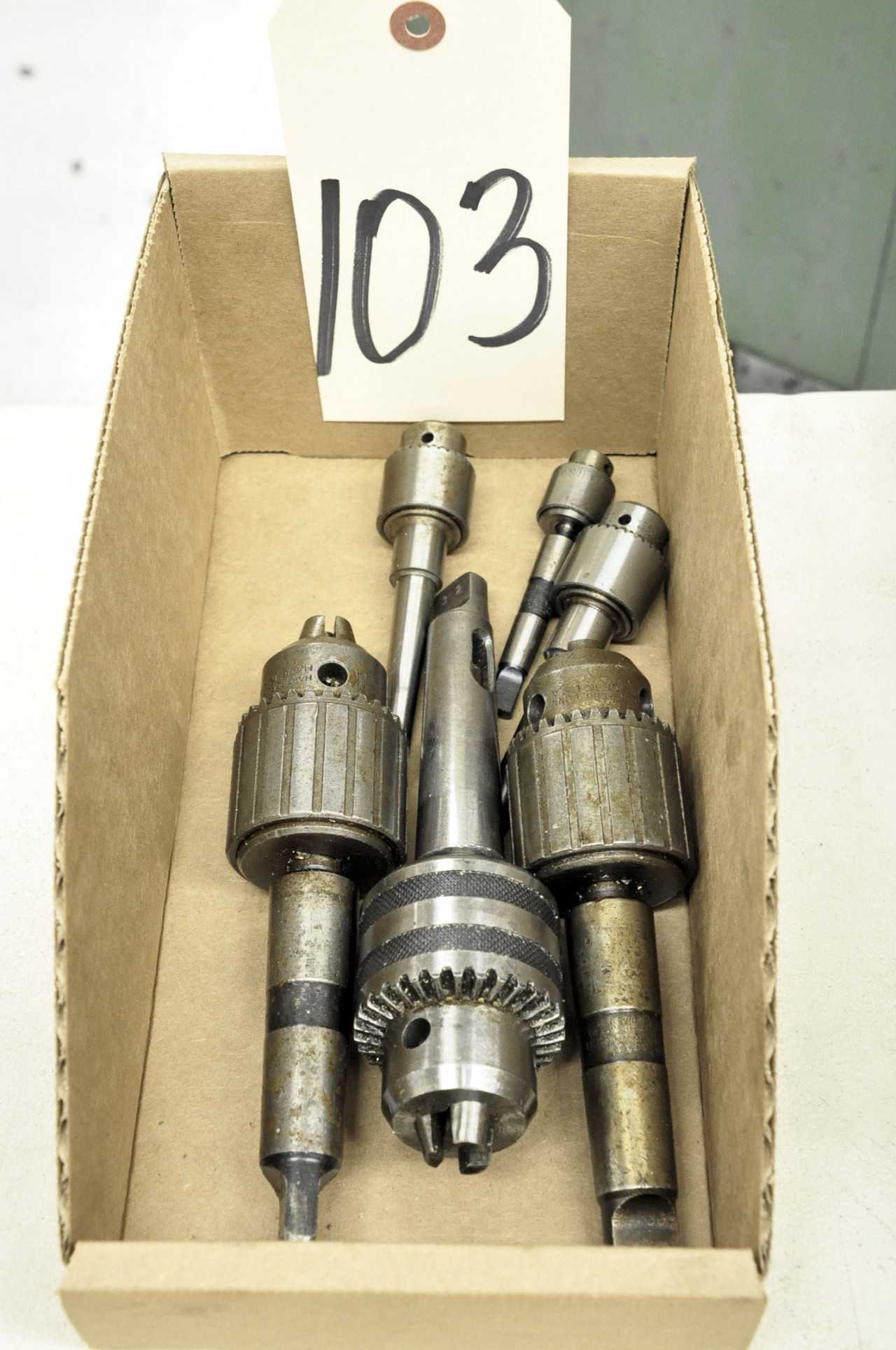 Lot-(6) Asst'd Drill Chucks in (1) Box - ELECTRIC POWER TOOLS