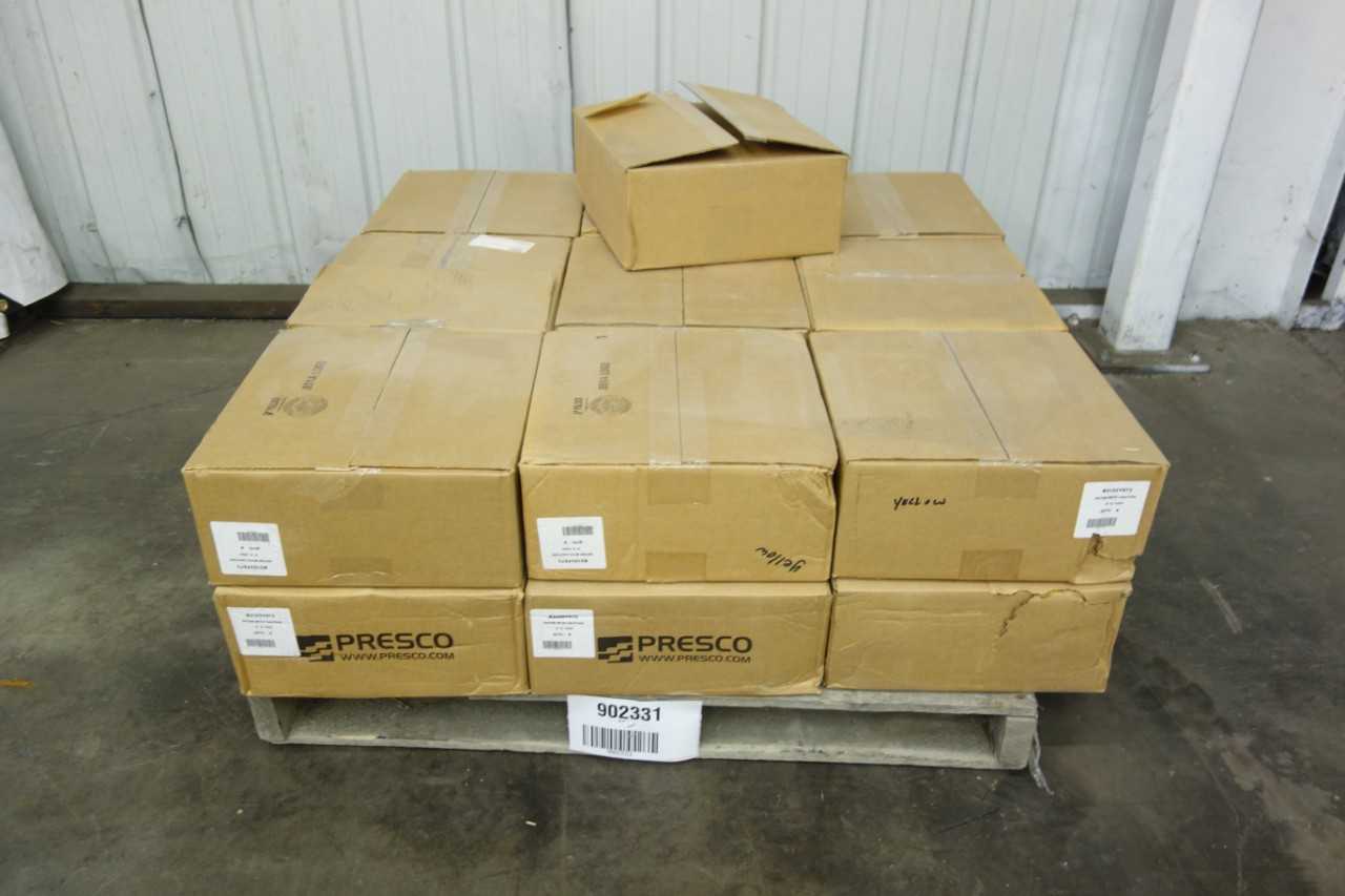 PALLET OF PRESCO 'ENTER WITH CAUTION' SAFETY TAPE - SAFETY EQUIPMENT