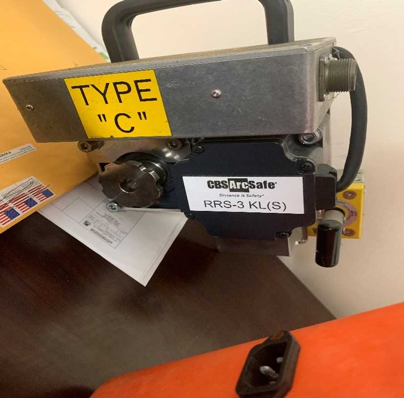 CBS Arc Safe Remote Racking Device - MATERIAL HANDLING CBS Arc Safe Remote Racking Device - MATERIAL HANDLING