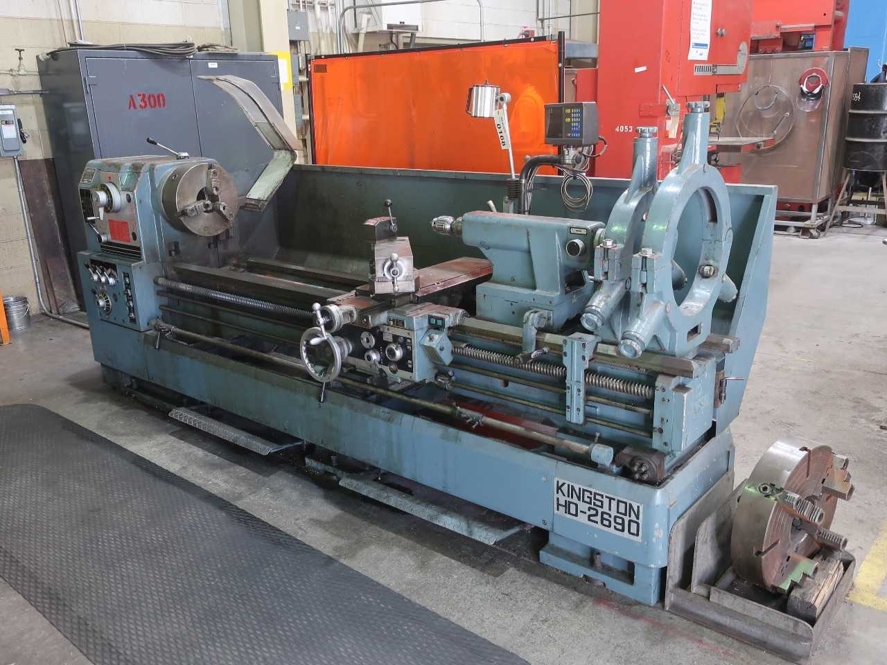 Engine lathe, 26" x 90", Jenix DSC800 DRO, 15hp 220/440V-AC - LATHES