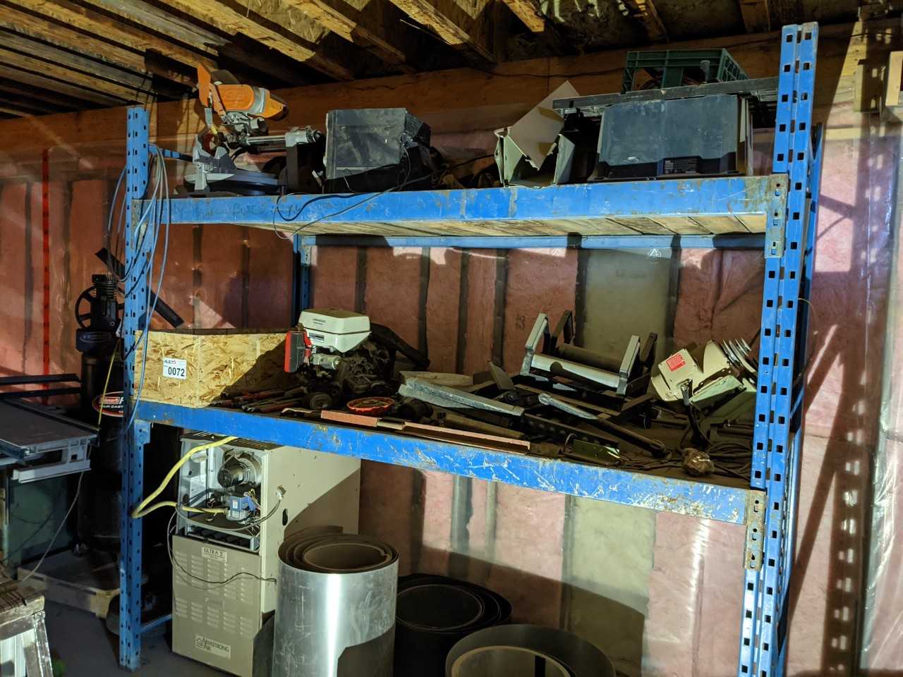Contents of Racking - PLANT & FACILITY
