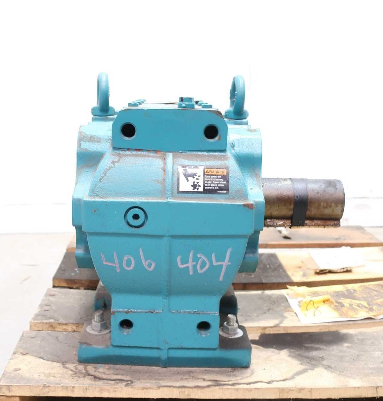REXNORD SFN45B6.3-D160MH 63:1 GEAR REDUCER - GEAR REDUCERS