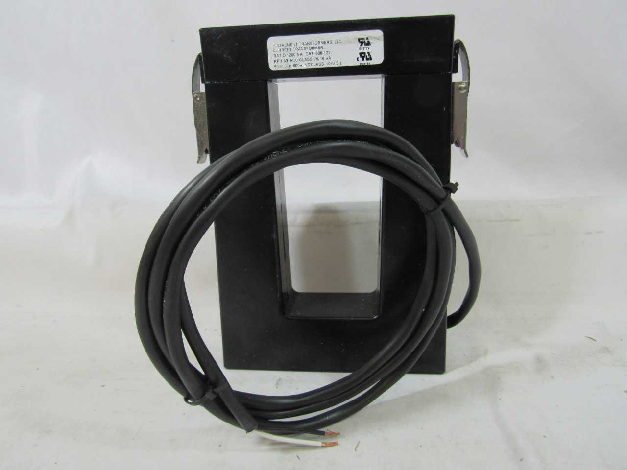 Quantity of 3 New Surplus Eaton M080-122 Current Transformer Split Core 1200A - CONTROL TRANSFORMERS