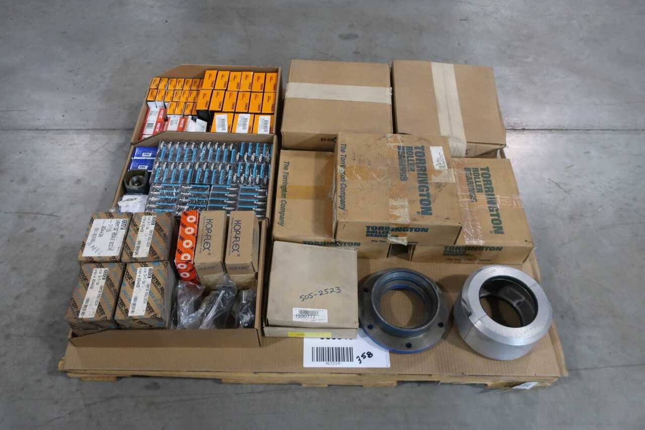 1 PALLET OF ASSORTED BEARINGS AND BEARING ACCESSORIES - BEARINGS