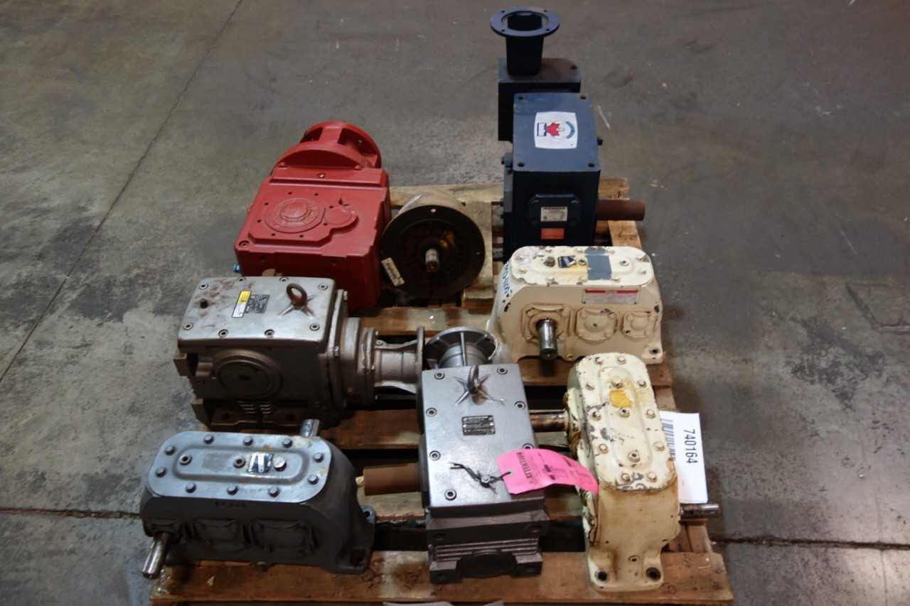 1 PALLET OF ASSORTED GEAR REDUCERS- HANSEN, DORRIS, NORD - GEAR REDUCERS 1 PALLET OF ASSORTED GEAR REDUCERS- HANSEN, DORRIS, NORD - GEAR REDUCERS