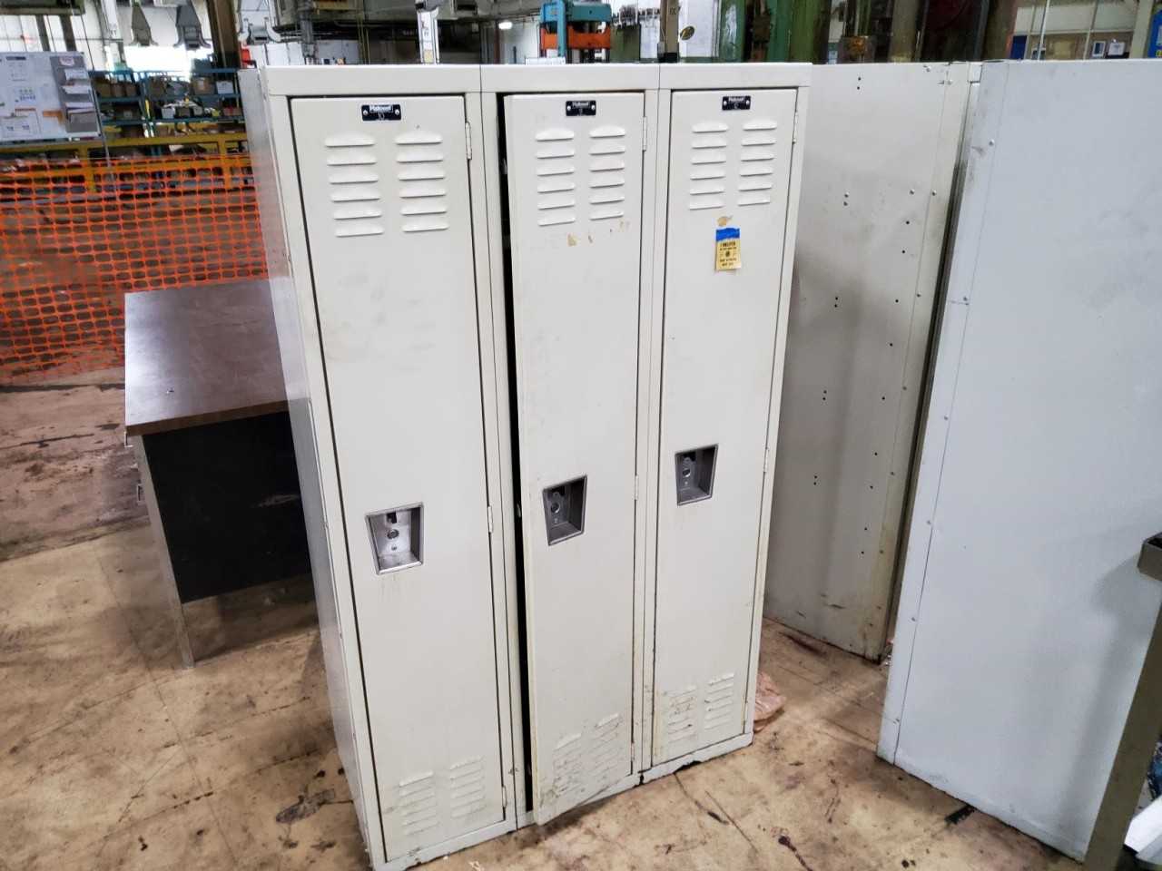 Lockers - quantity of (4) - TOOL STORAGE