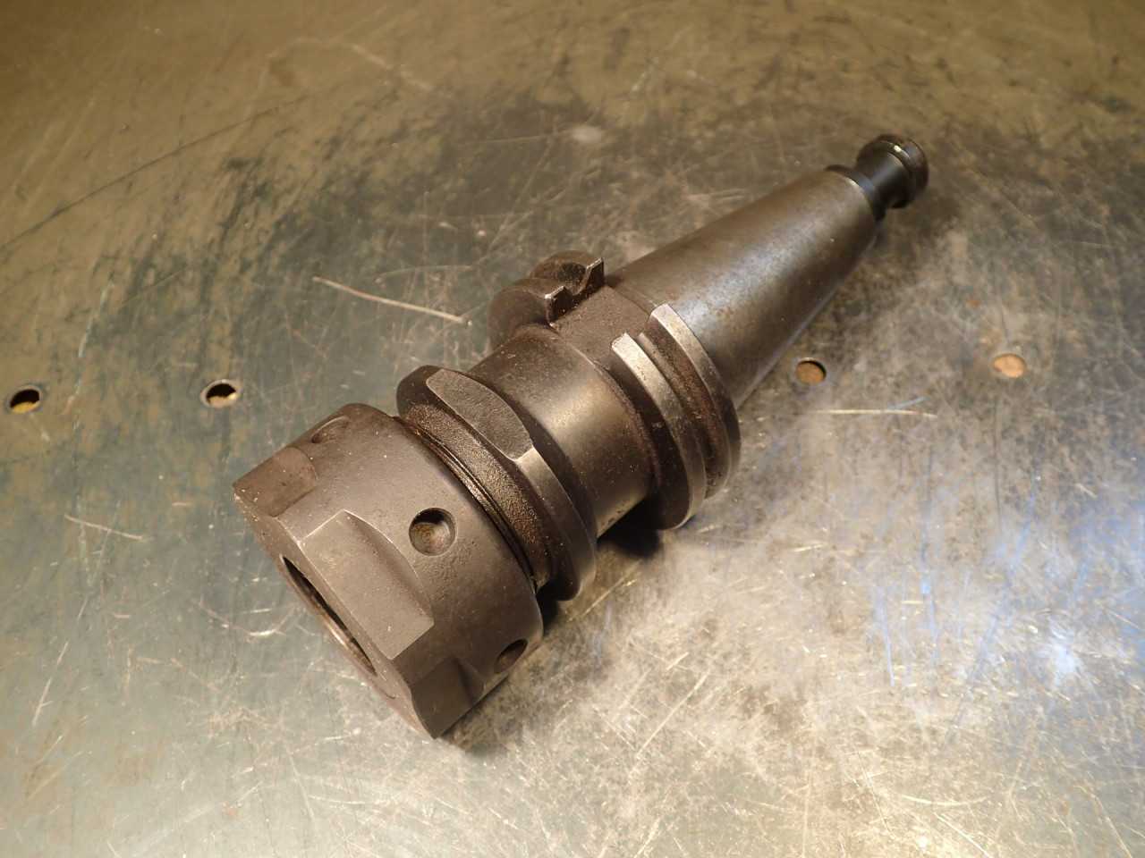 Command Comflex C4C4-1000 TG-100 Collet Chuck: CAT-40 V-Flange Taper Shank - MACHINING ACCESSORIES & TOOLING