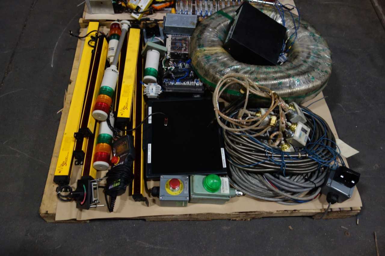 2 PALLETS OF ASSORTED ELECTRICAL CONTROLS - ELECTRICAL COMPONENTS