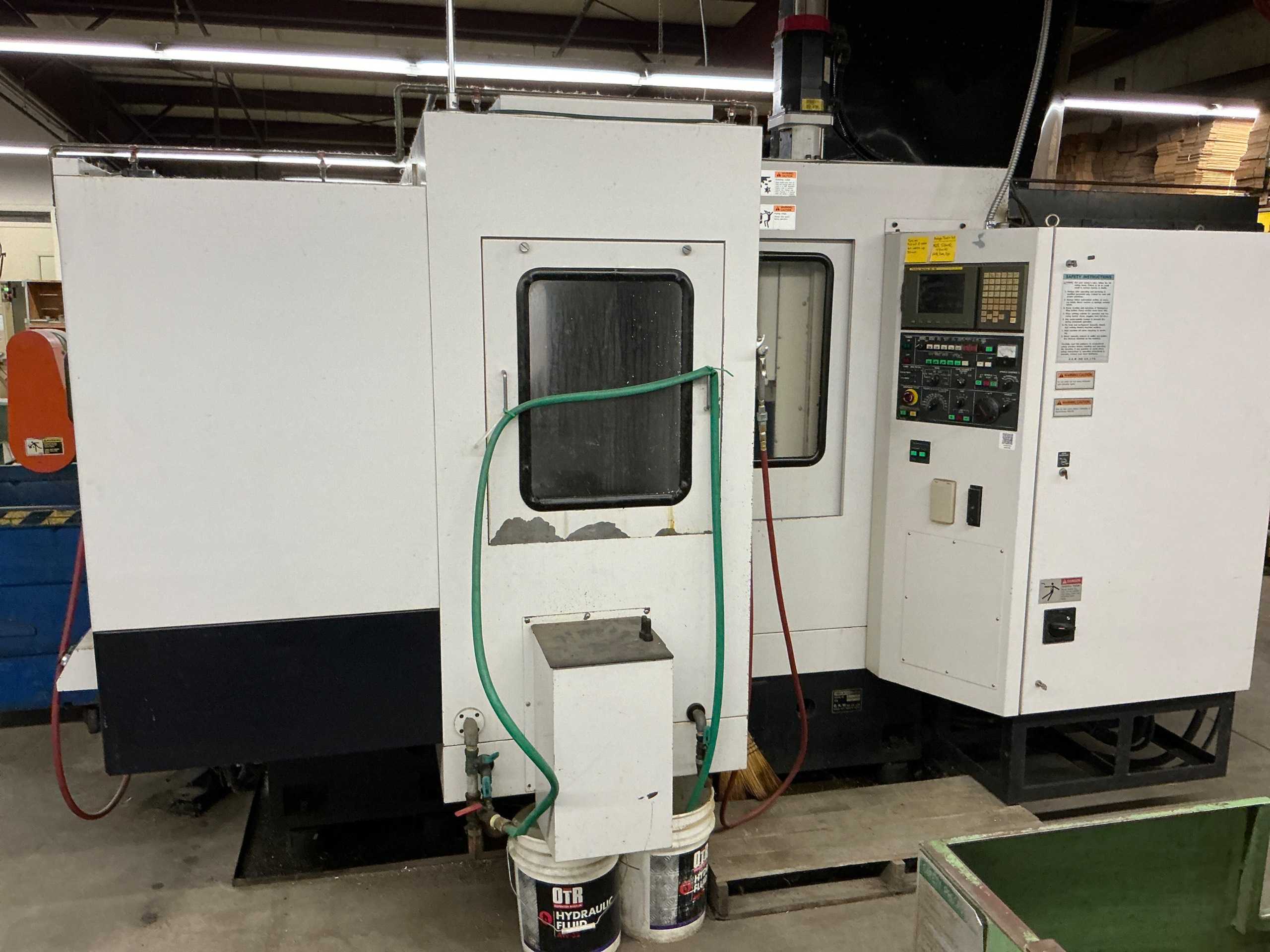 2002 COMPUMILL HMC-410 HORIZONTAL MACHINING CENTER (VIDEO AVAILABLE)