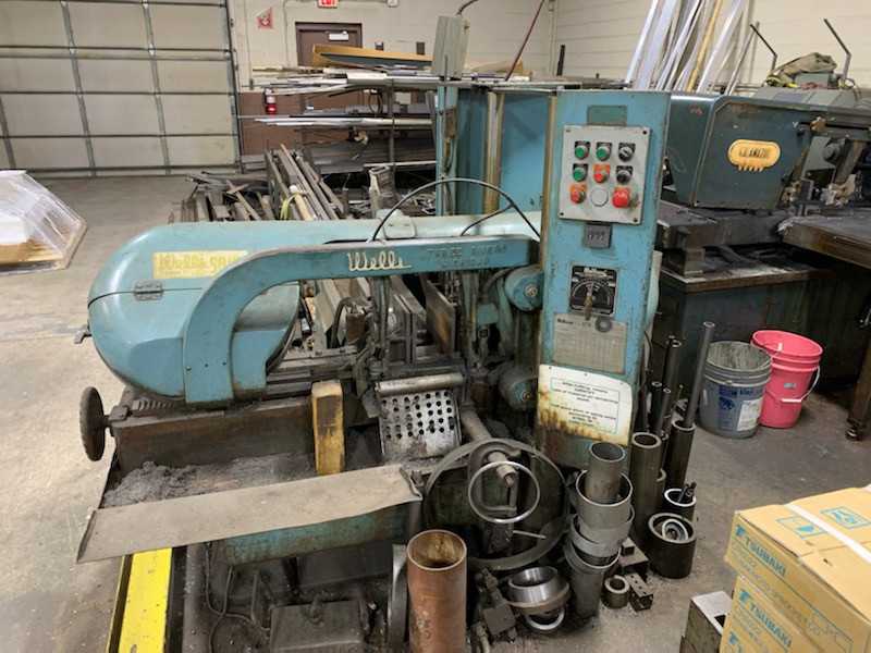 Wellsaw Model 1270 Horizontal Bandsaw - METAL SAWS Wellsaw Model 1270 Horizontal Bandsaw - METAL SAWS