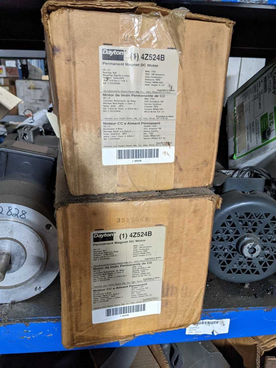 CONTENTS OF RACKING ELECTRIC AC MOTORS - MISCELLANEOUS CONTENTS OF RACKING ELECTRIC AC MOTORS - MISCELLANEOUS