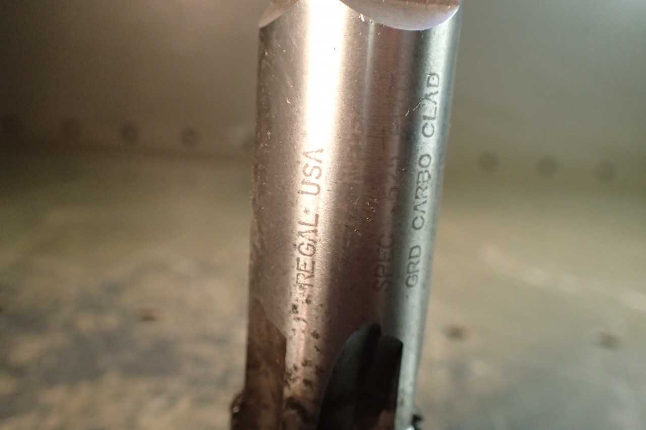 Regal 3/4" NPTF NPT Fuel CARBIDE Fluted Hand Thread Threading Tap 5-Flute USA - END MILLS