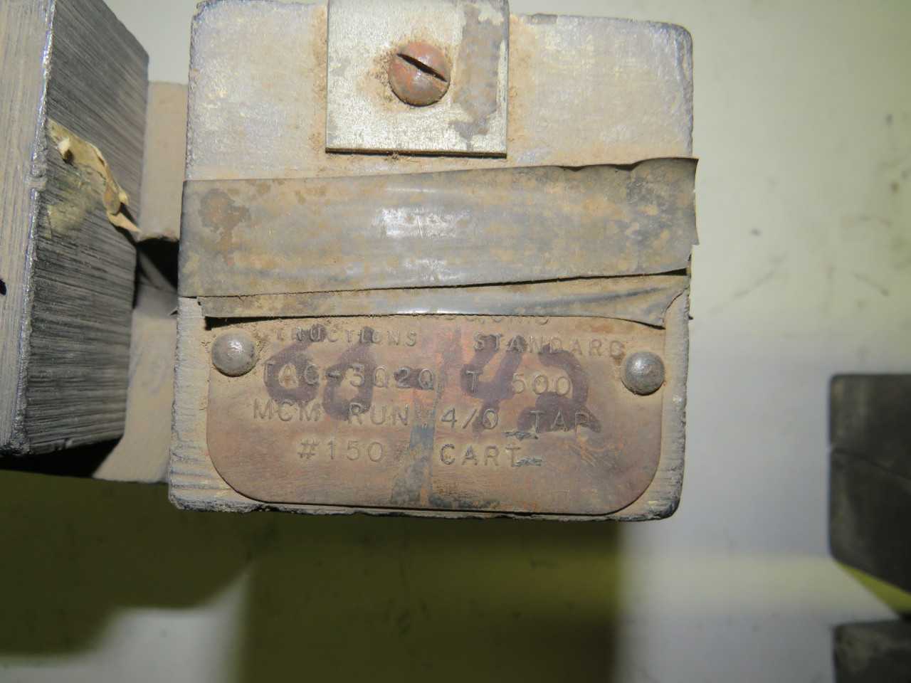 LOT OF 2 CADWELD 250 MCM TO STEEL & 500 MCM RUN & TAP MOLD - HAND TOOLS