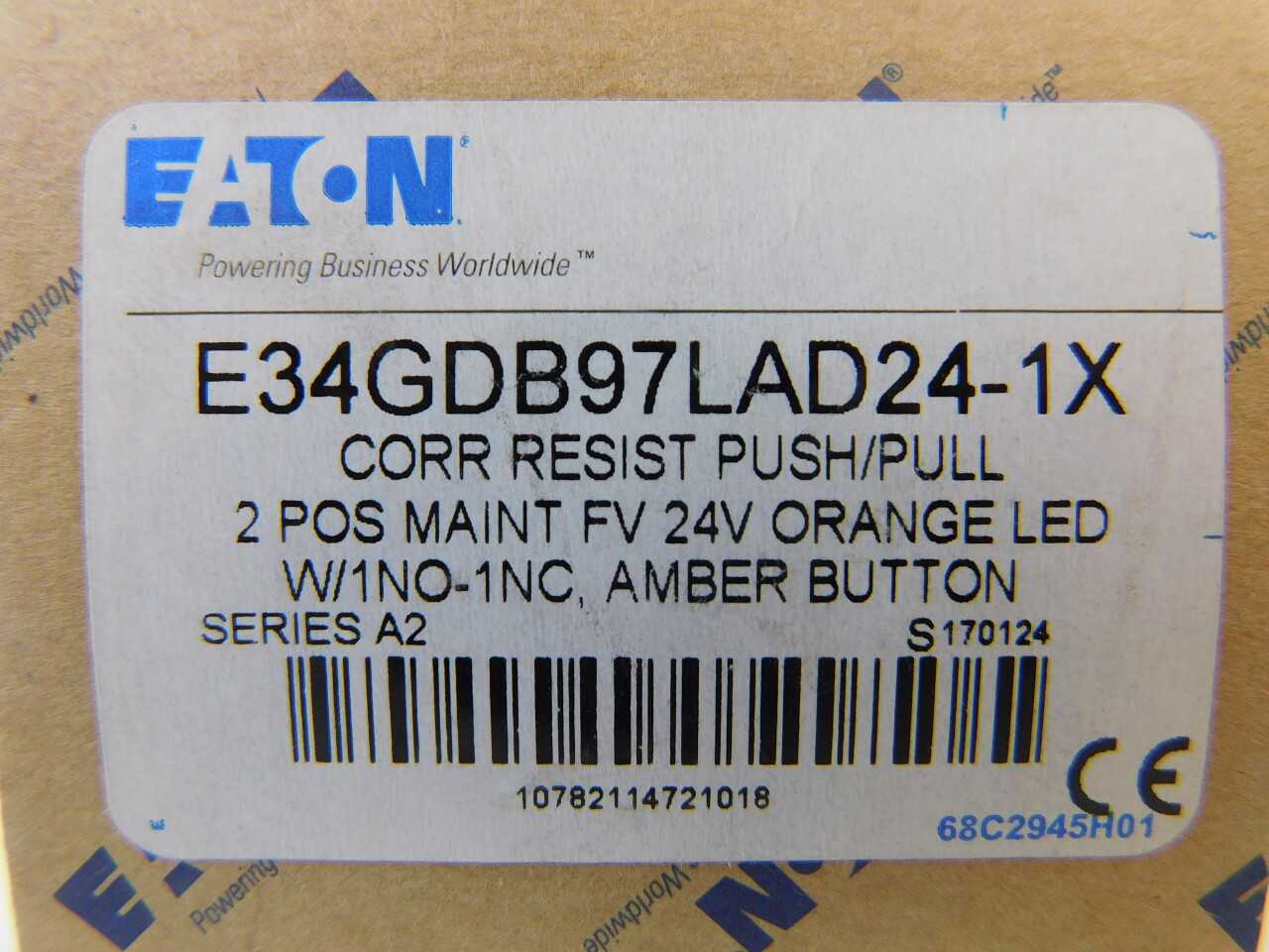 Quantity of 10x E34GDB97LAD24-1X Pushbuttons - VALVES