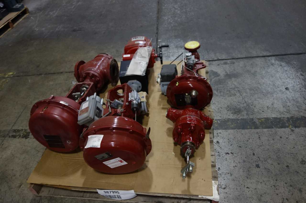 LOT OF ASSORTED MASONEILAN DRESSER CONTROL VALVES - CONTROL VALVE