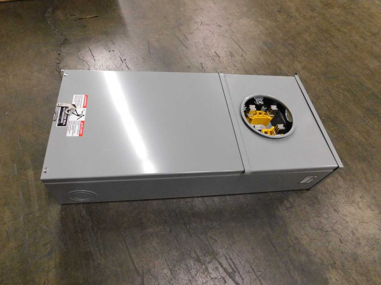 Lot of 1 Meter/Test Block Enclosure - INDUSTRIAL PARTS