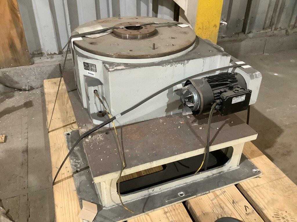 Lot of 1 WEISS TC700T POWERED TURNTABLE UNIT - MATERIAL HANDLING