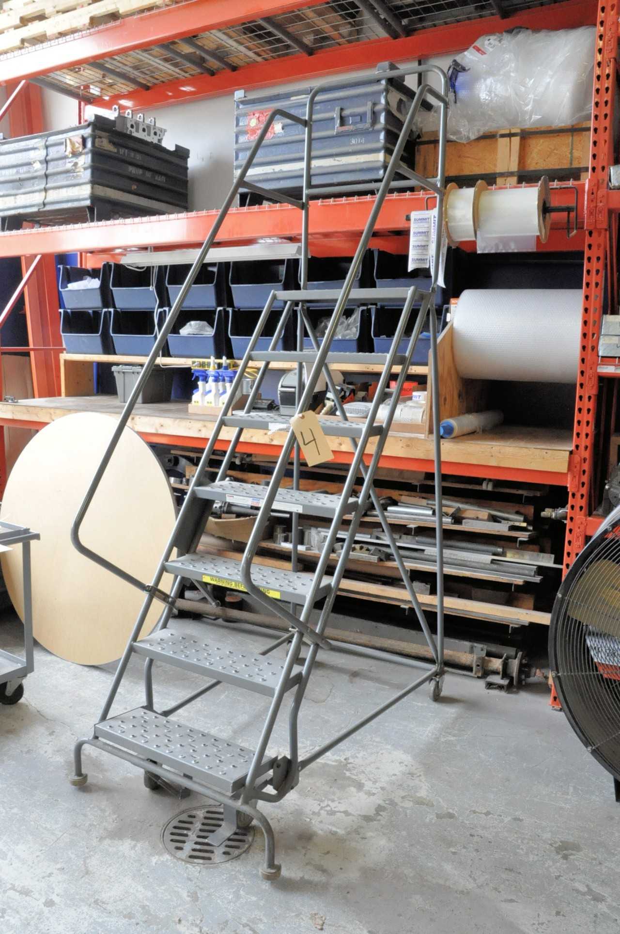 6' x 24" Portable Stairs - MACHINING EQUIPMENT