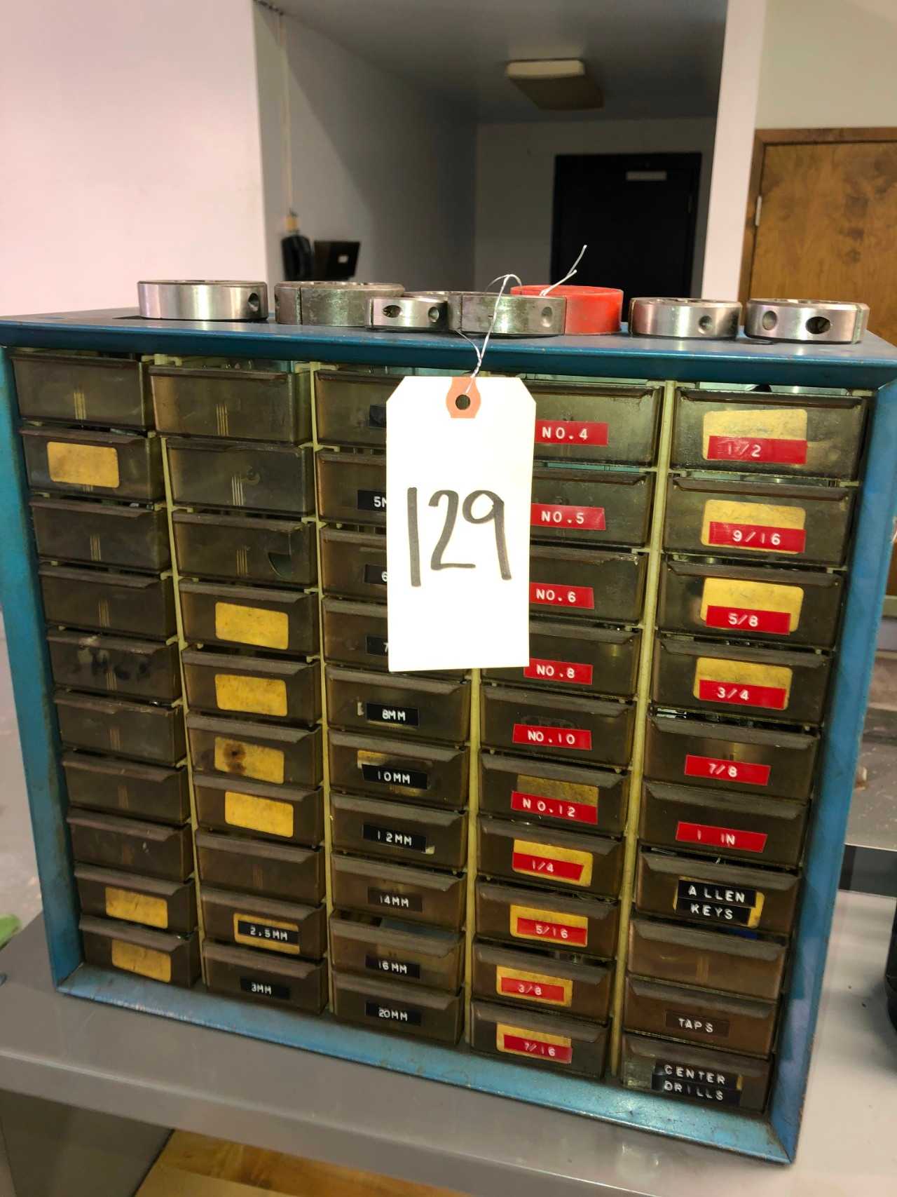50 Bin Cabinet with Misc. Taps - ELECTRIC POWER TOOLS