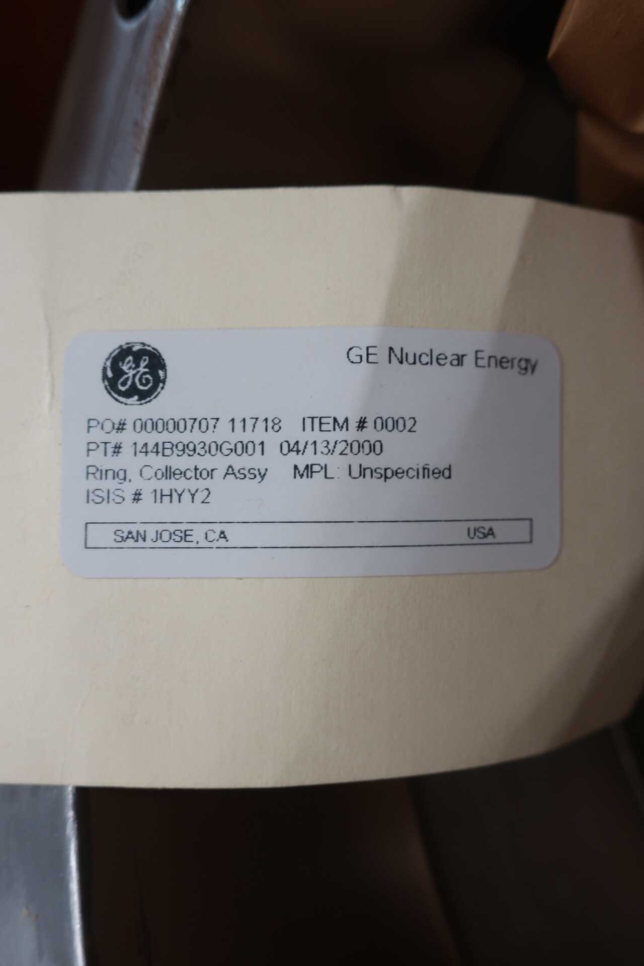 GENERAL ELECTRIC GE COLLECTOR RING ASSEMBLY - ELECTRIC MOTORS