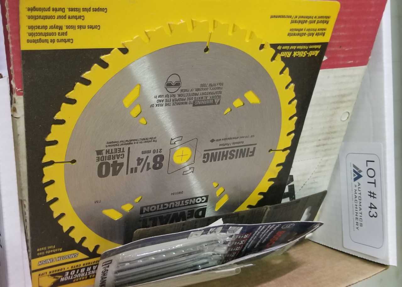 New Circular Saw Blade w/ Misc Bits - ELECTRIC POWER TOOLS New Circular Saw Blade w/ Misc Bits - ELECTRIC POWER TOOLS