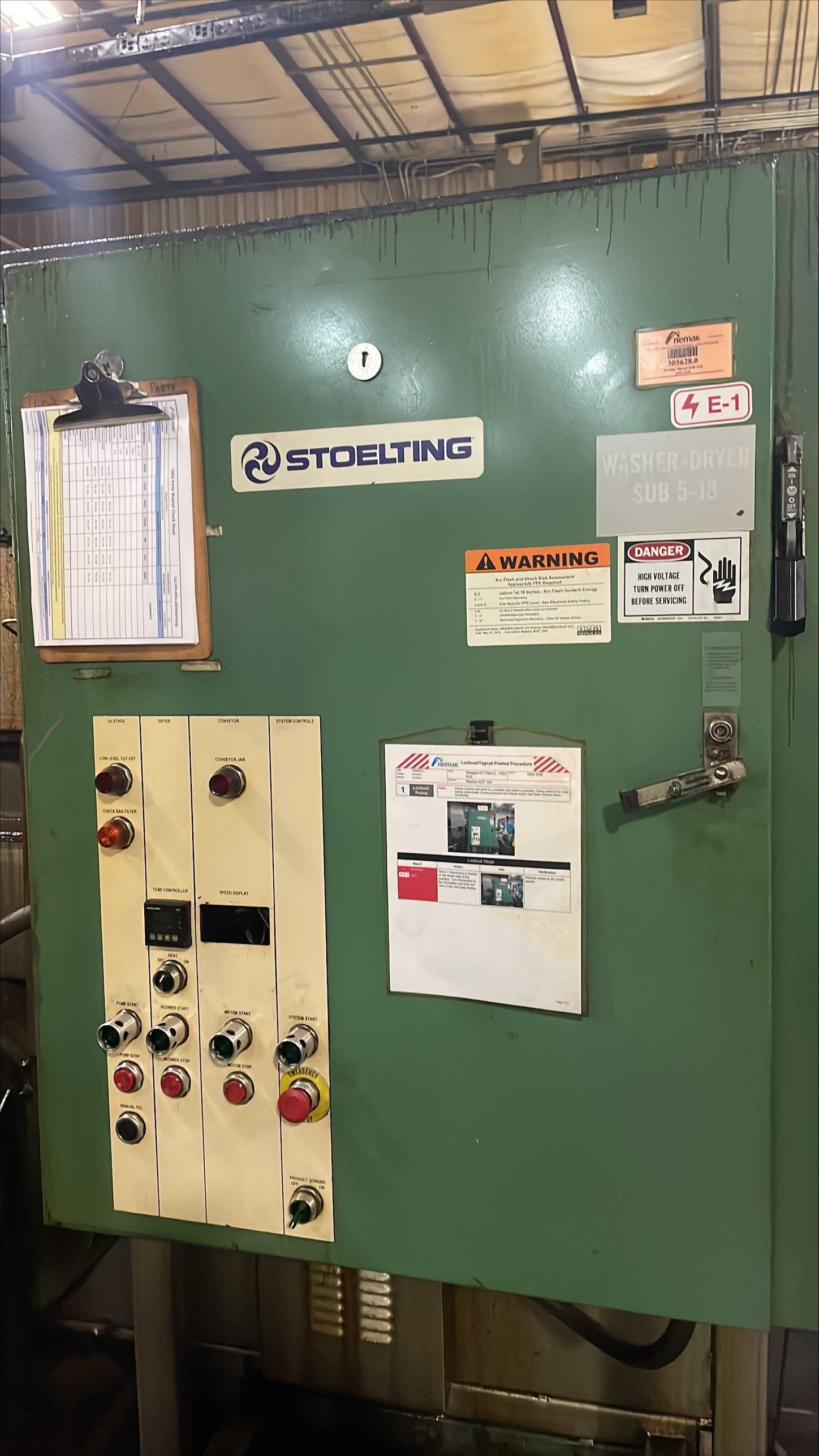 Stoelting AquaForce AOF-124 Parts Washer - PARTS WASHER
