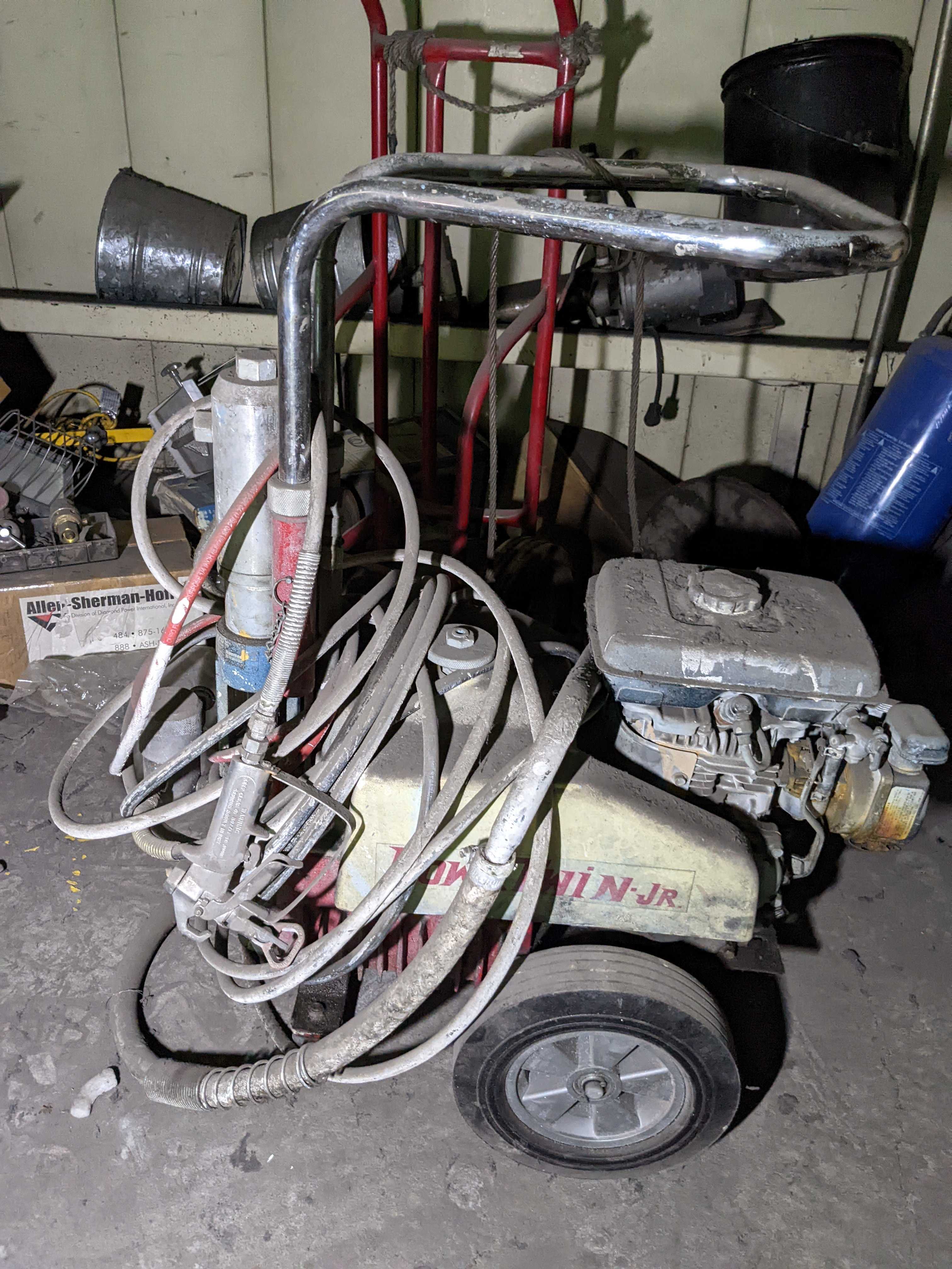 LOT OF TWO PAINT SPRAYER AND WATER PUMP - PLANT & FACILITY EQUIPMENT