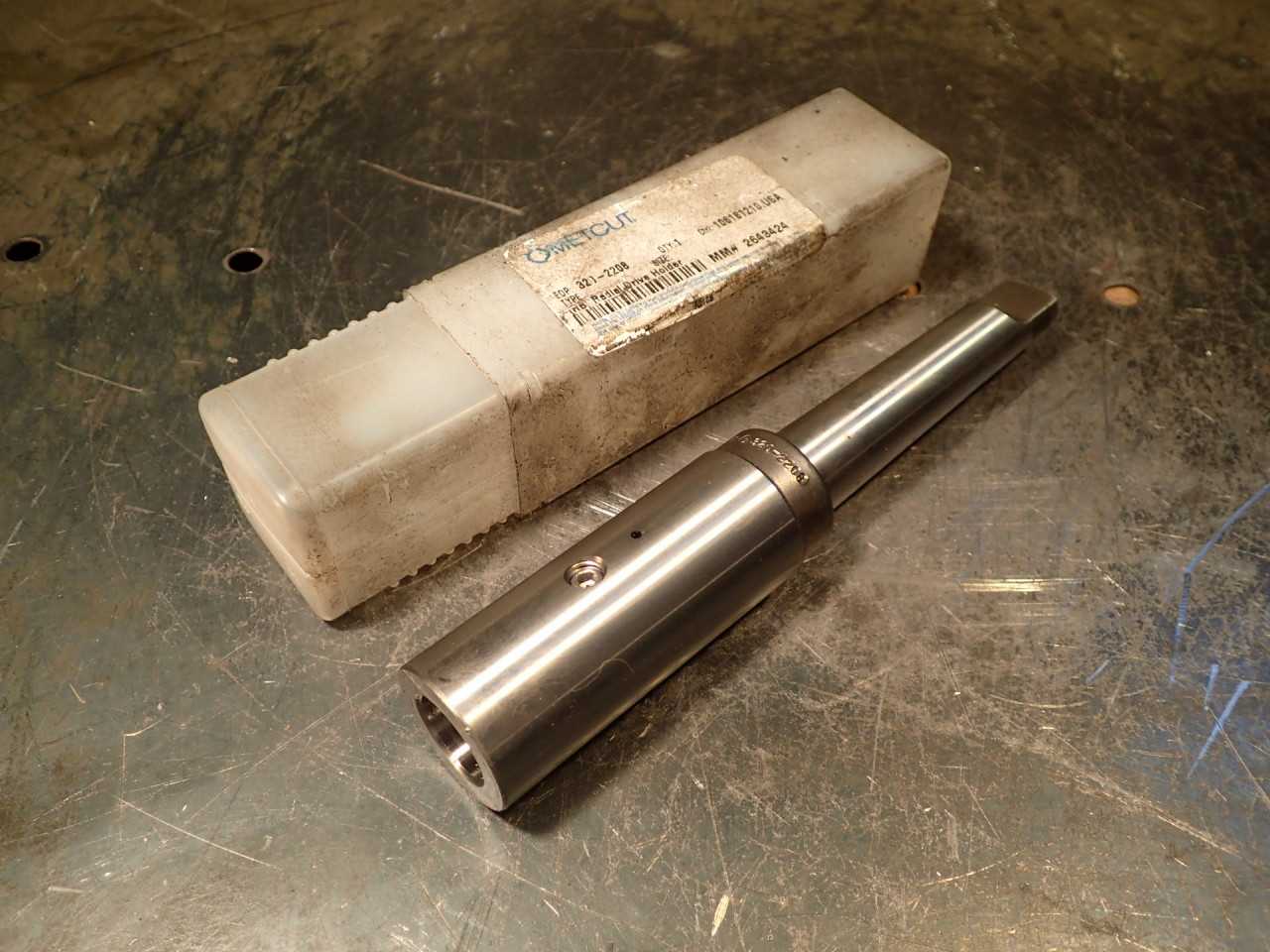 Metcut 320-2208 RB Radial Drive Counterbore Tool Holder Morse Taper #2 Shank 2MT - TOOLING FOR LATHE
