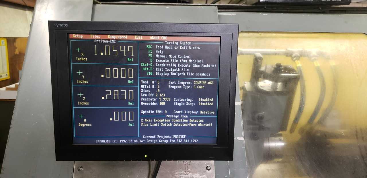 Hardinge CHNC4 Super Precision CNC Lathe - CNC LATHES