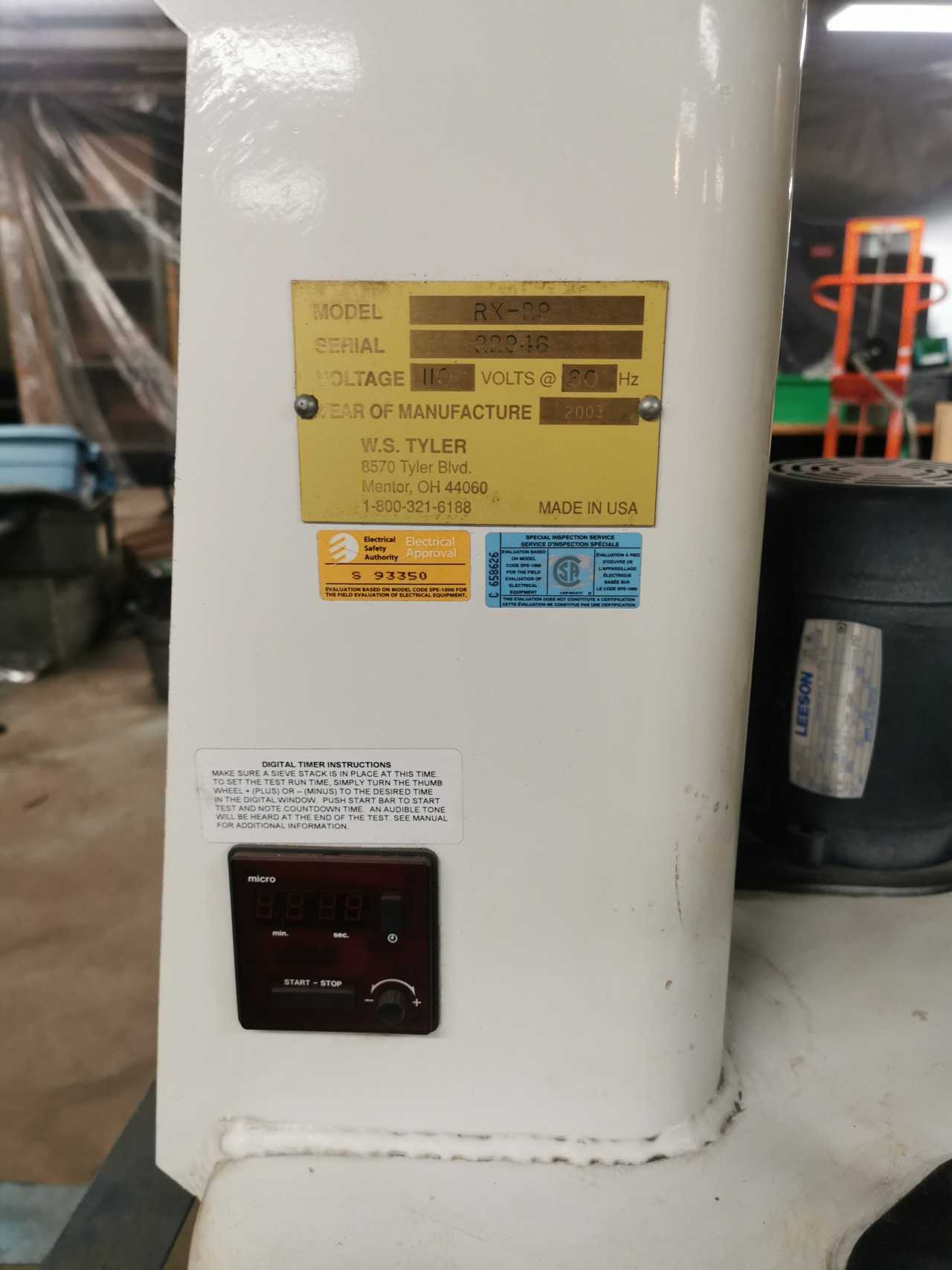 Lab sieve shaker, 115v - LAB & SCIENTIFIC