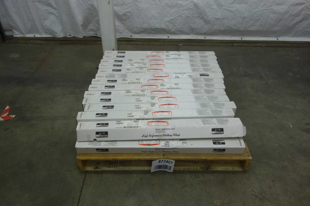 PALLET OF ARCOS TYPE 80S-B2 WELDING ELECTRODES - WELDING EQUIPMENT