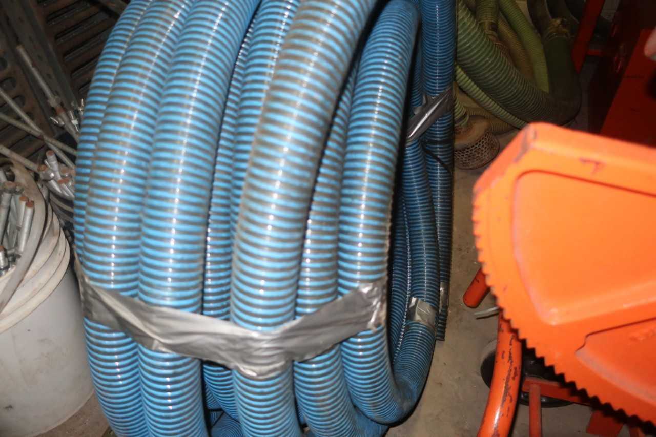 LOT OF ASSORTED HOSES, PUMP HOSE, VACUUM HOSE - ELECTRIC POWER TOOLS