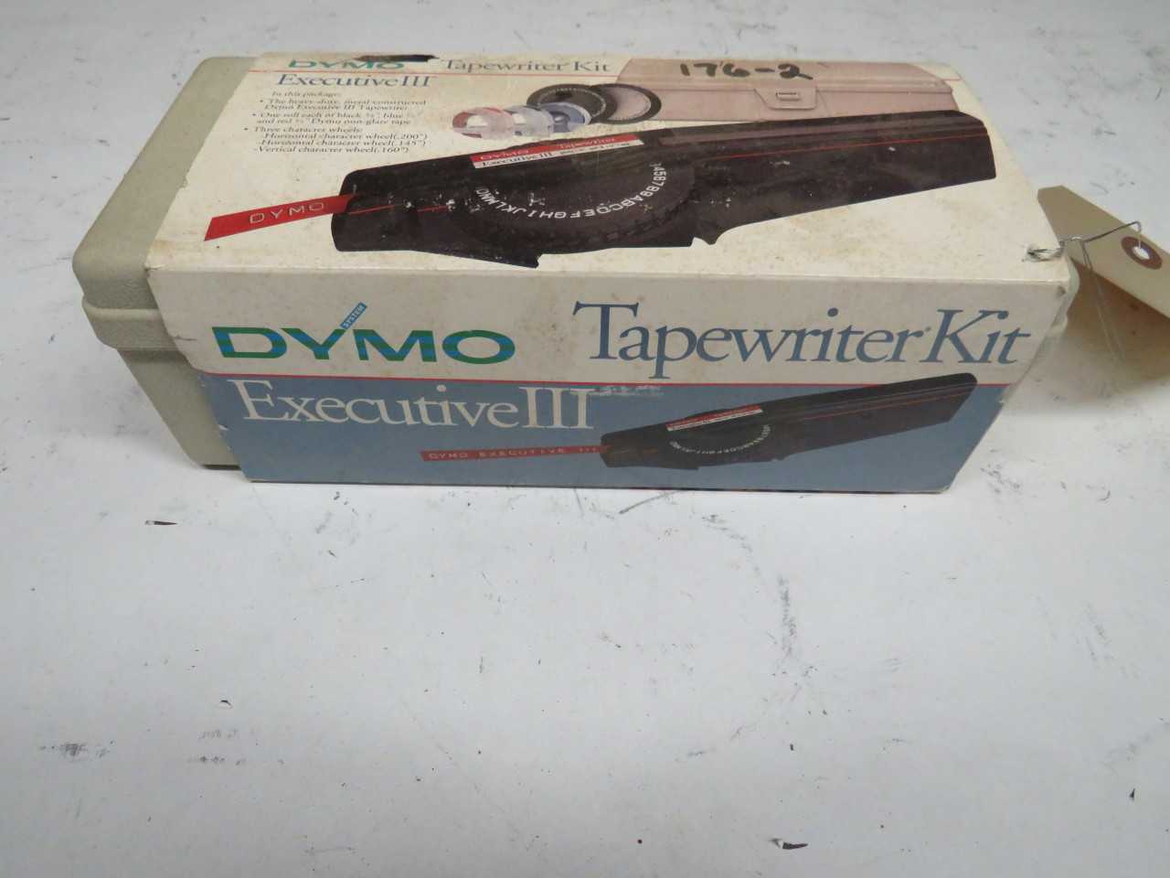 DYMO TAPEWRITER KIT EXECUTIVE 3 - ELECTRIC POWER TOOLS