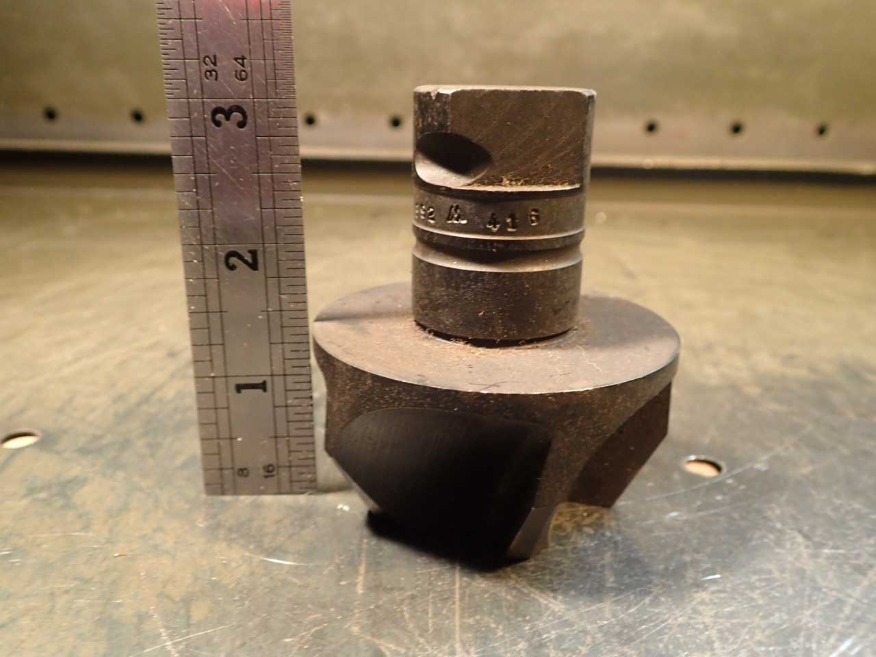 Metcut 0992-1592 2-3/4" OD Countersink: 1-1/4" Twist Lock Taper Shank - HOLEMAKING TOOLS