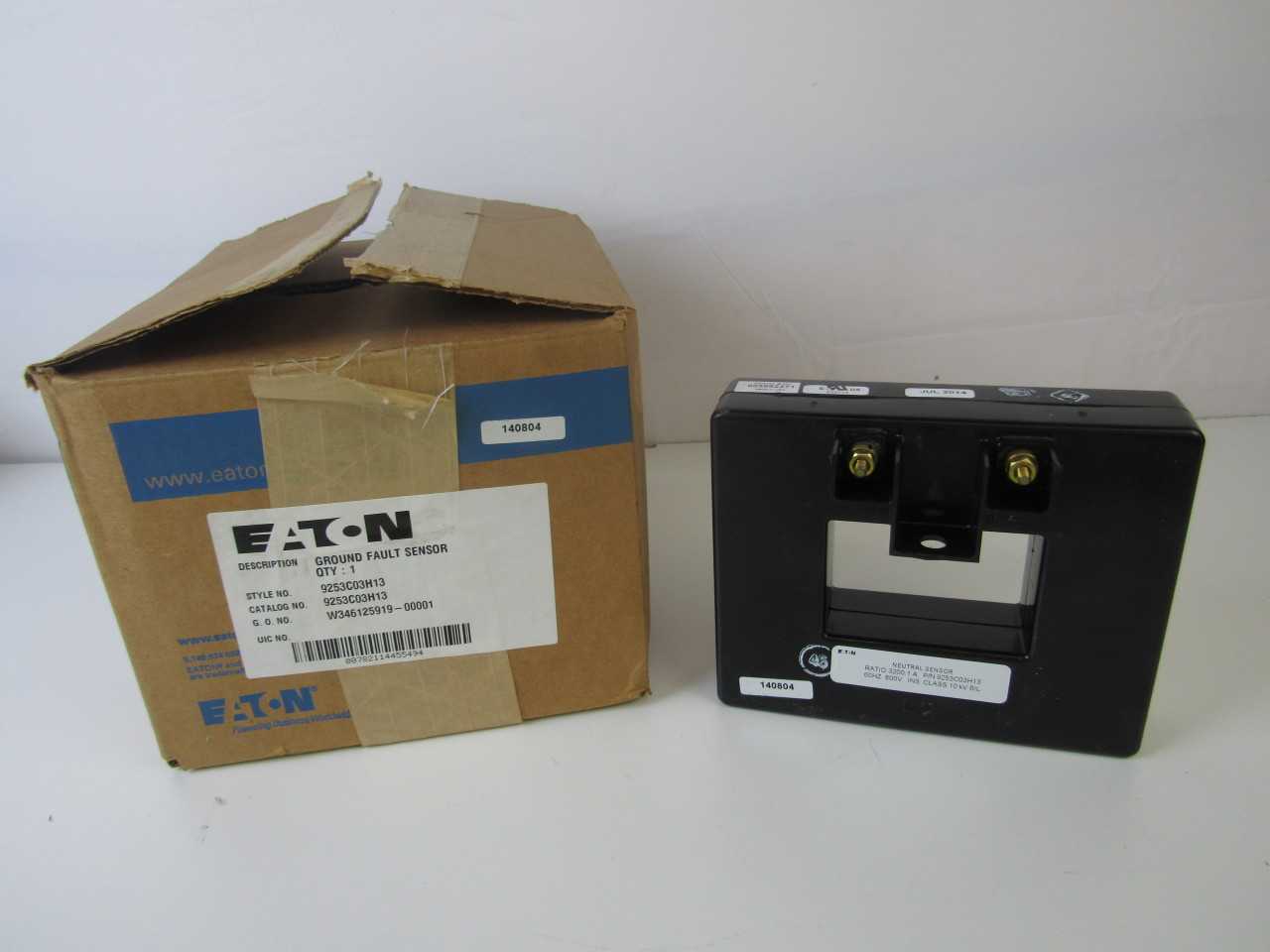 Quantity of 4x Assorted Power Supply/UPS, Sensor, and Fuse - ELECTRICAL COMPONENTS
